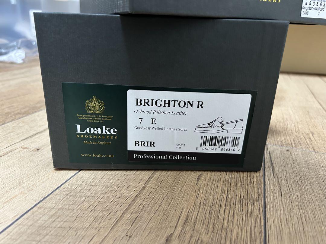 LOAKE BRIGHTON タッセルローファー ブラウン