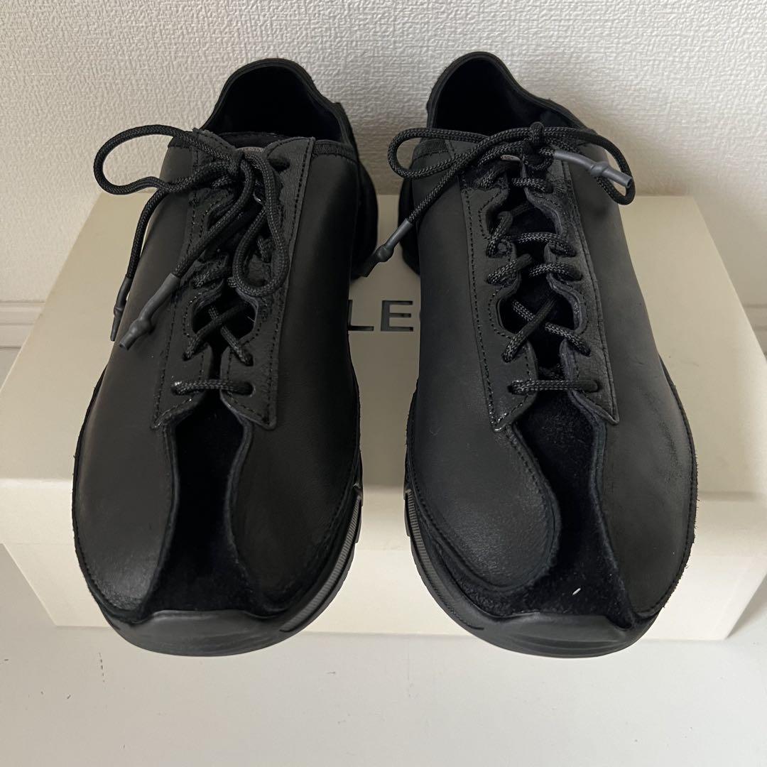 【新品未使用】OUR LEGACY 黒レザー スニーカー KLOVE 40サイズ