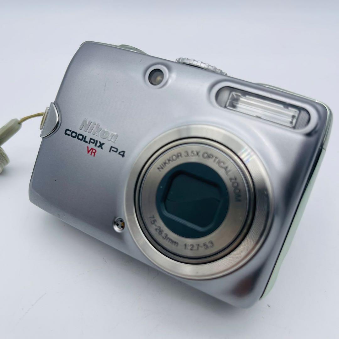 【動作確認済み】NIKON COOLPIX P4 デジタルカメラ