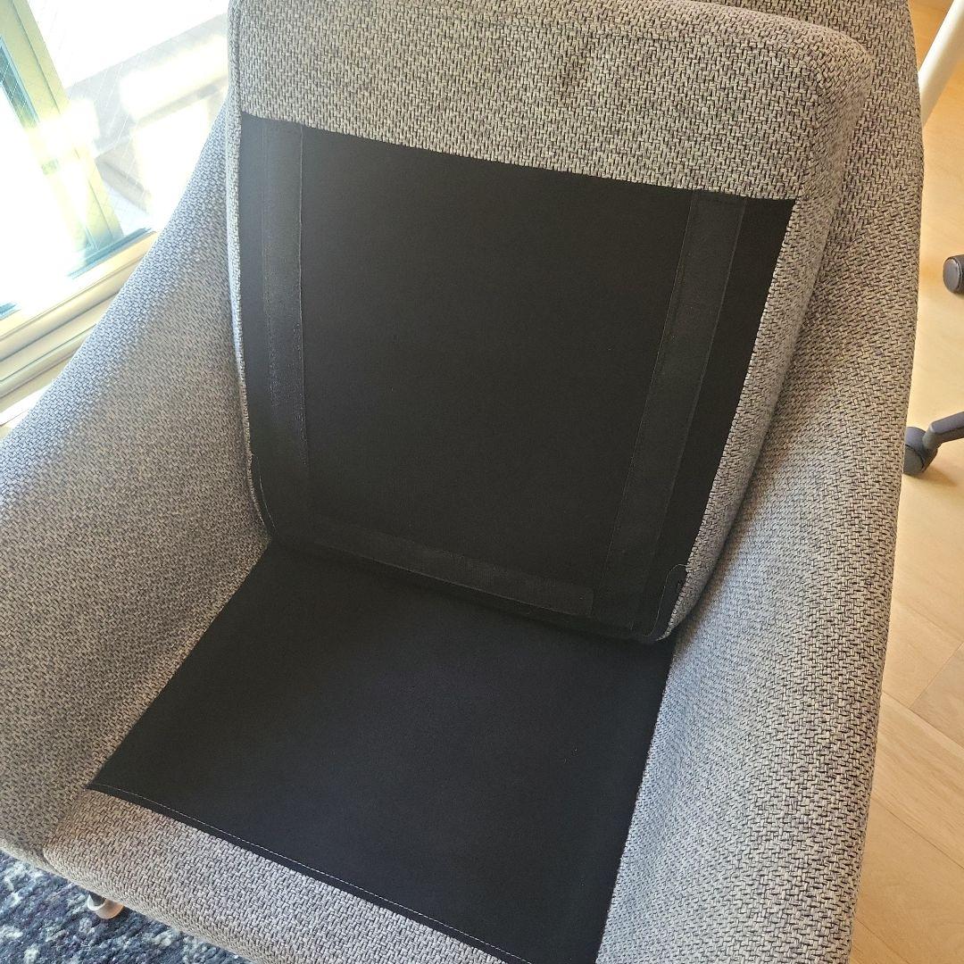 Francfrancファブリックアームチェア