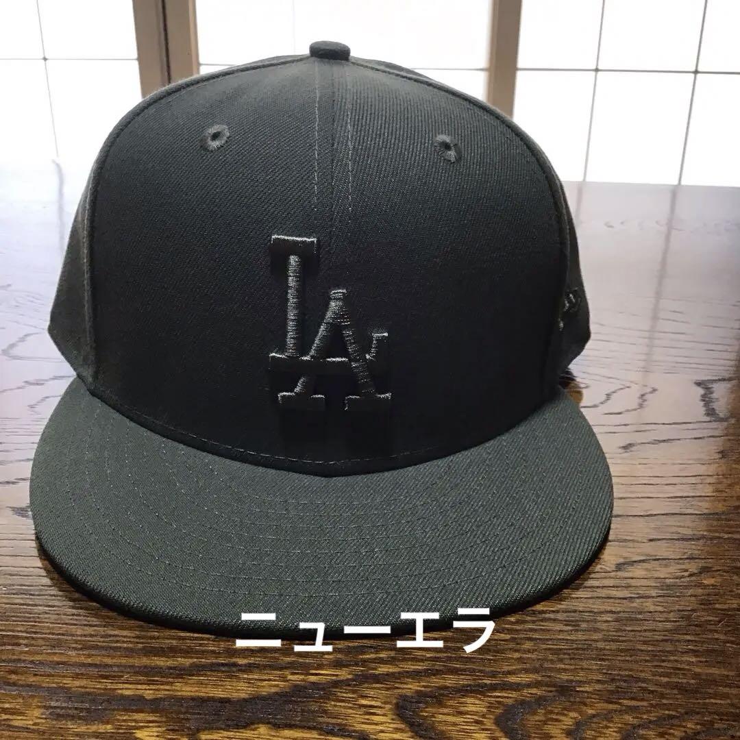 New Era 59FIFTY LAキャップ 7 5/8 ダークグリーン