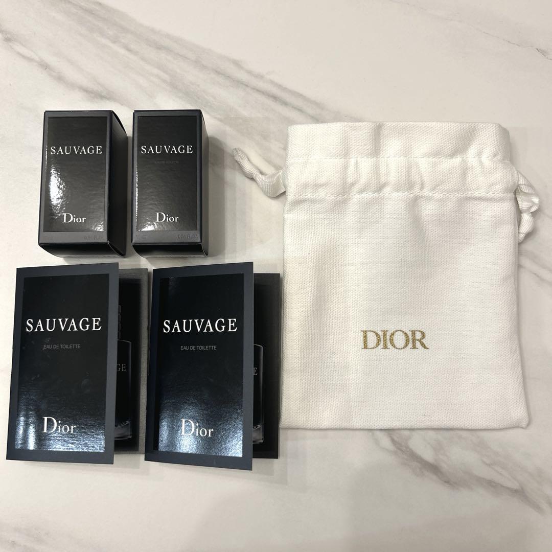 ☆新品未使用☆ Dior Sauvage 香水サンプル4点セット - メルカリ