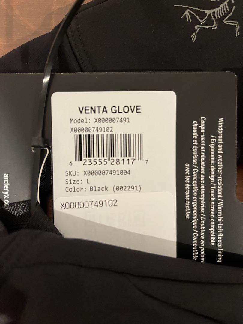 Arcteryx VENTA GLOVE ブラック L