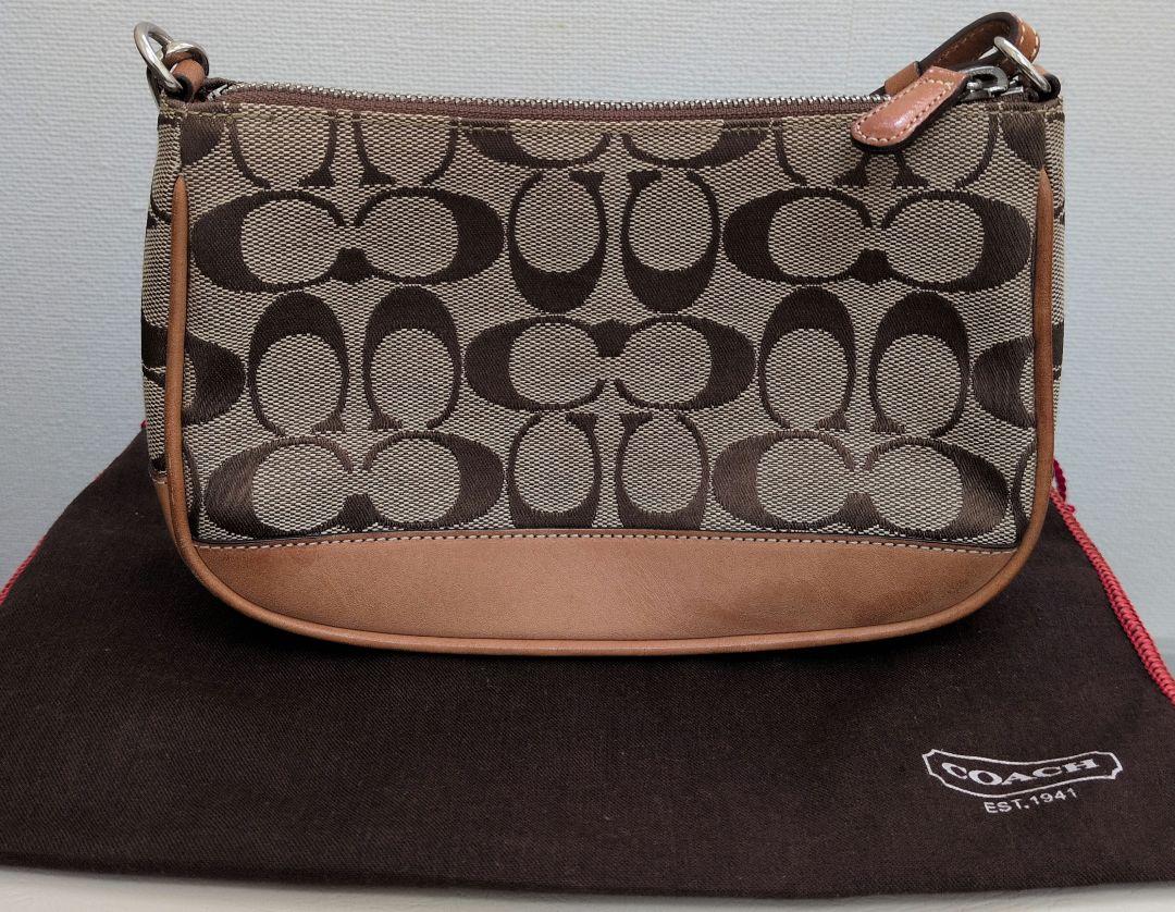 【COACH】【コーチ】 アクセサリーポーチ シグネチャー ミニバッグ 6094