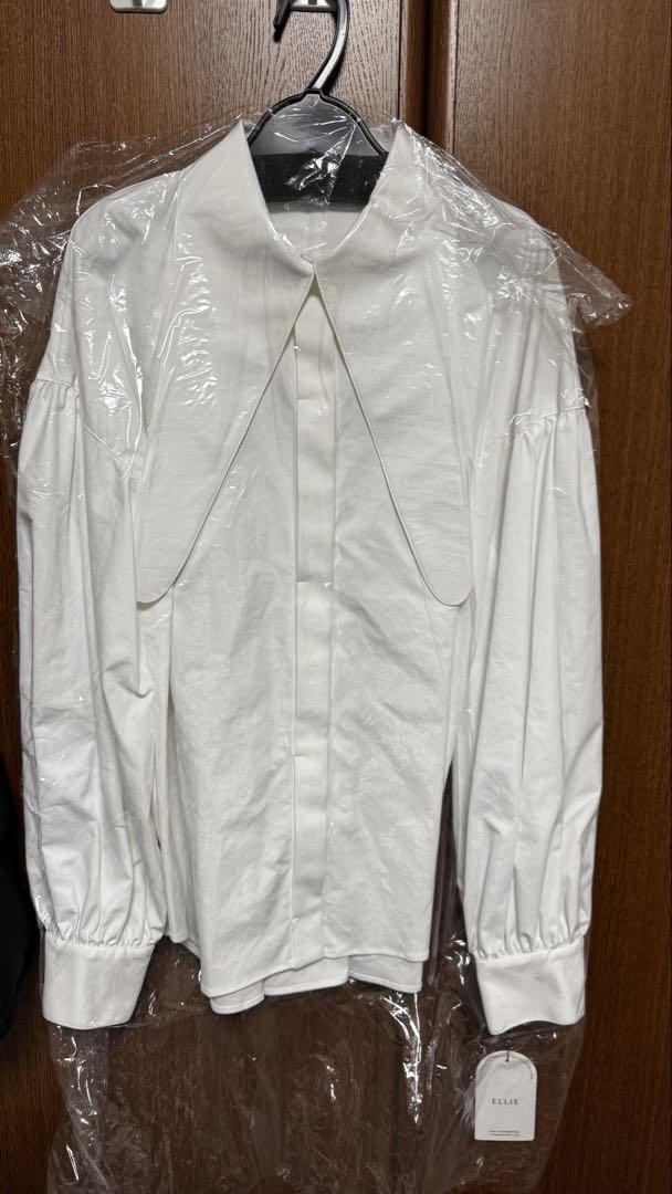 ビックカラーブラウス【WHITE】