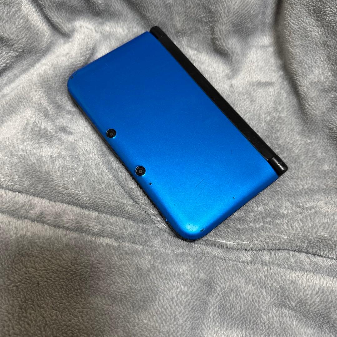 み ニンテンドー3DS LL 本体 青目立った傷や汚れなし