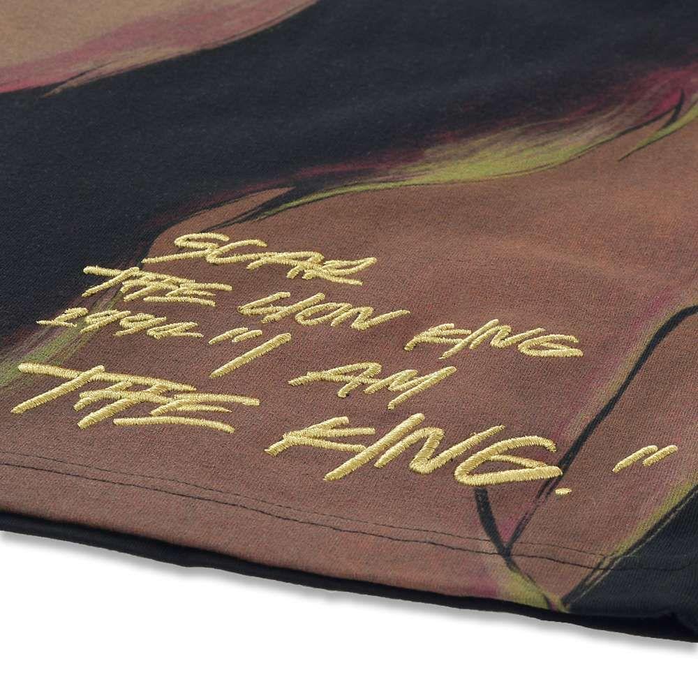 スカー 半袖Tシャツ ブラック SCAR FASHION COLLECTION