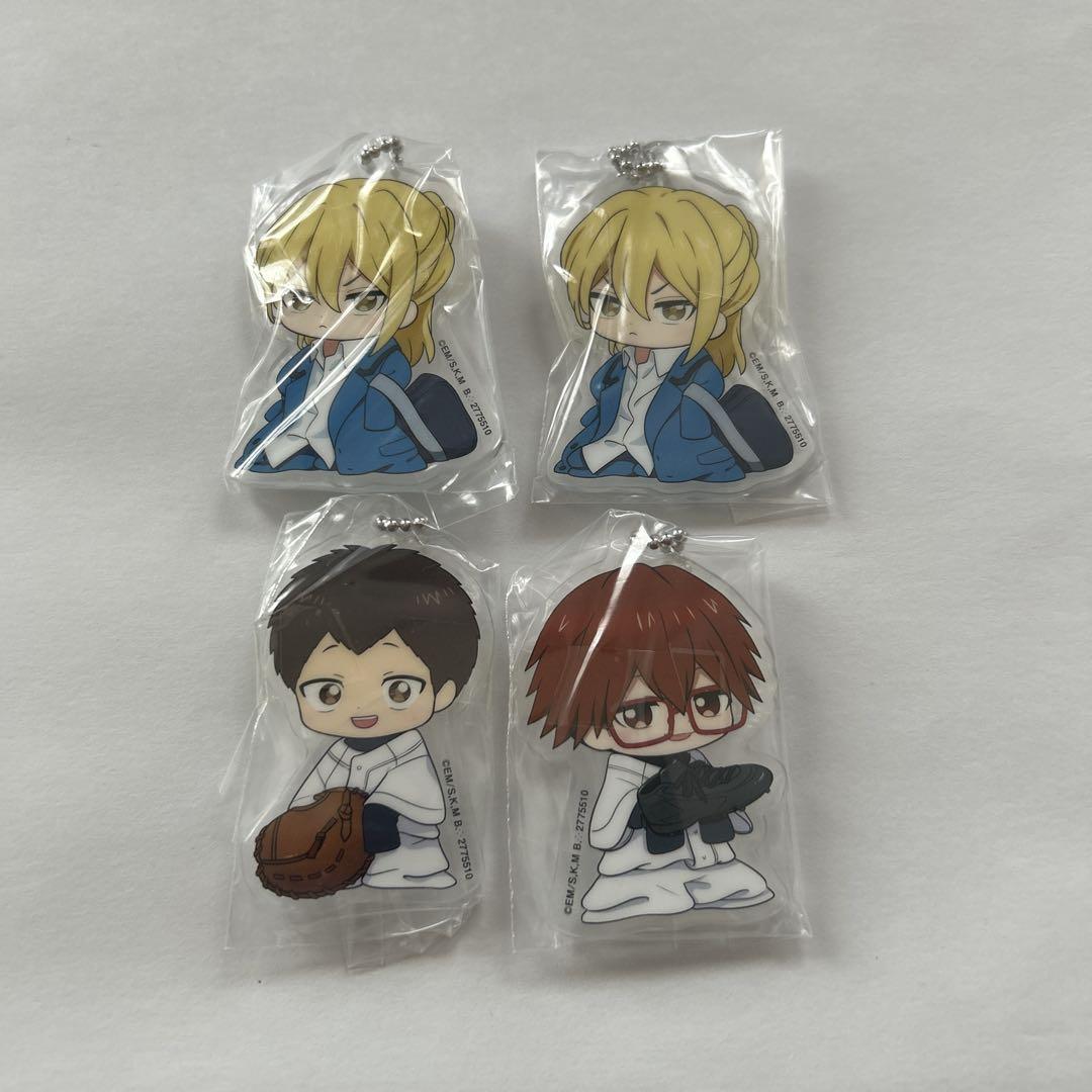 ジャンプラ365 アクリルキーホルダー 忘却バッテリー 藤堂葵 千早瞬平 忘却バッテリー アクリルキーホルダー 山田太郎、藤堂葵、千早瞬