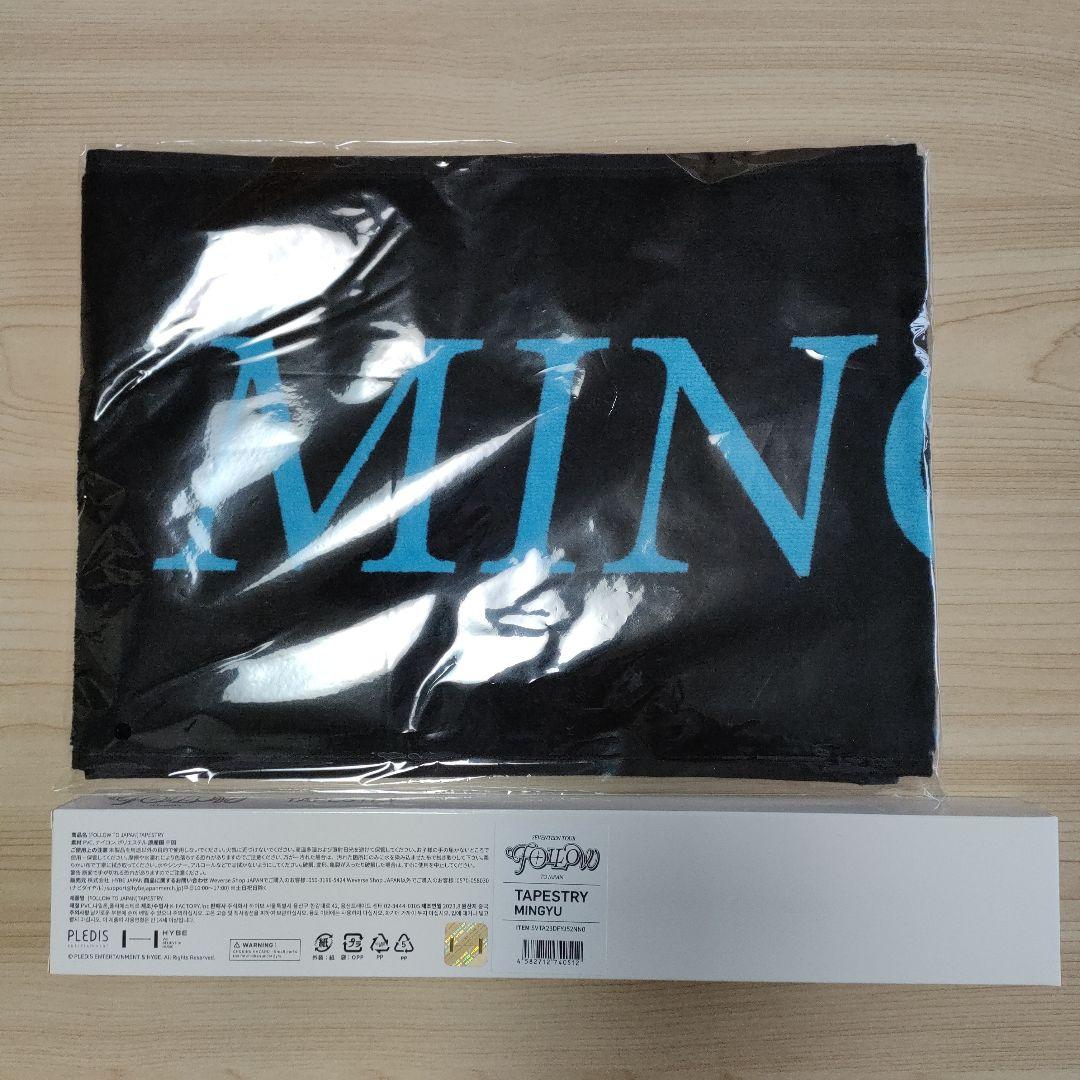 SEVENTEEN  MINGYU   TAPESTRY＆TOWEL