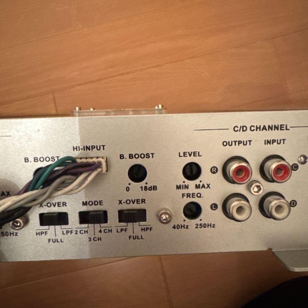日本製 μ-DIMENSION GLOW4075 μディメンション アンプ