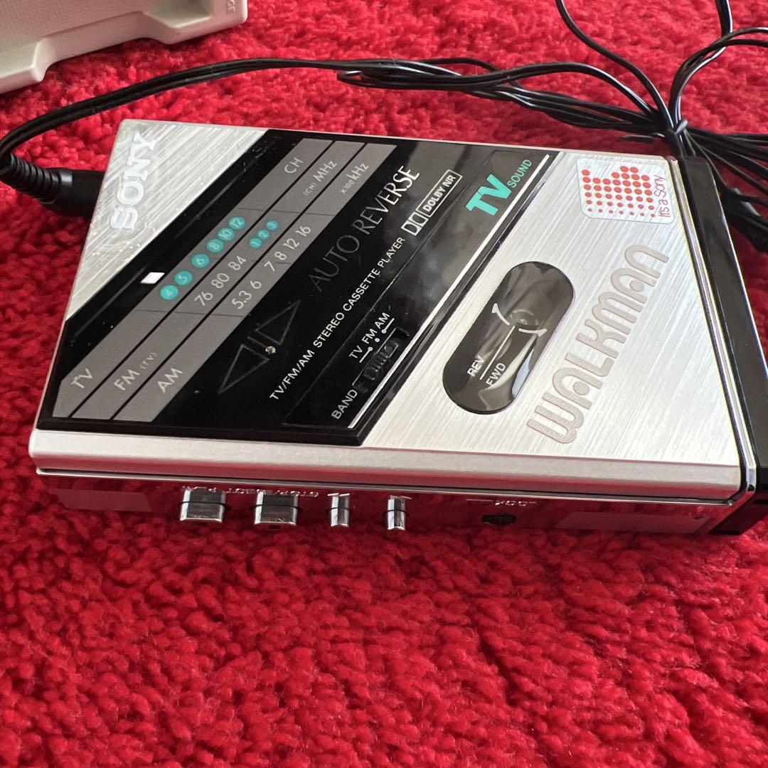 SONYカセットウォークマン/WM-F102/整備品／現状品/ジャンク品扱い/