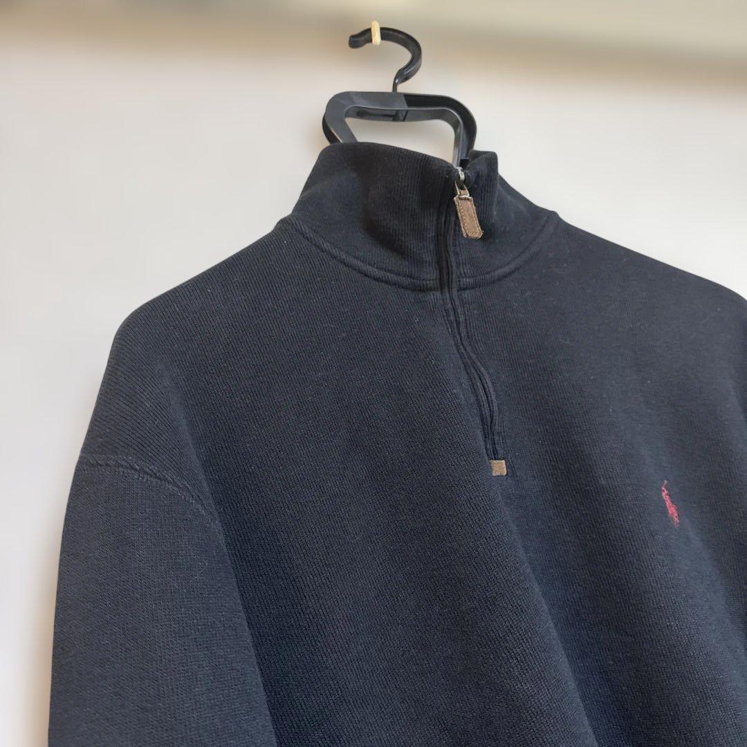 Polo by Ralph Lauren ハーフジップ スウェット メンズ L