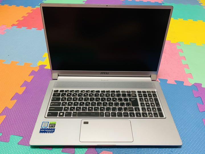 MSI P75 Creator RTX 2070 ジャンク品です。