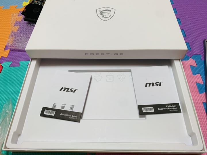 MSI P75 Creator RTX 2070 ジャンク品です。