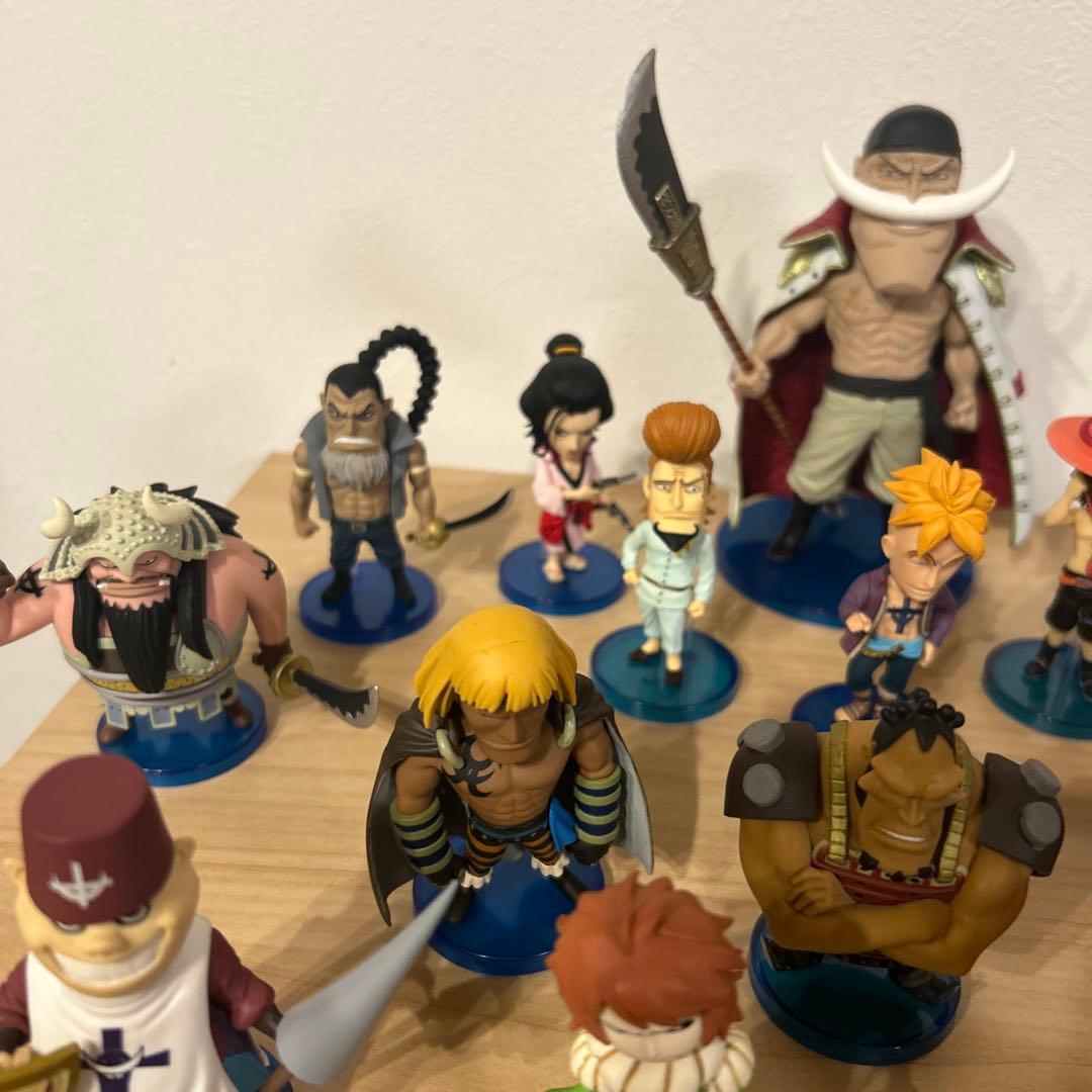 ワンピース ワーコレ 白ひげ海賊団全種セット ONE PIECE 白ひげ海賊団 全