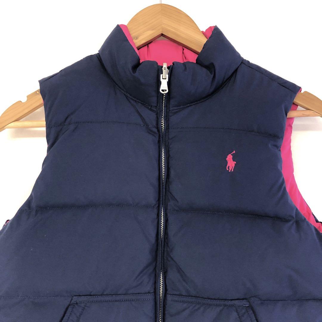 ポロ ラルフローレン Polo リバーシブル ダウン ベスト 150