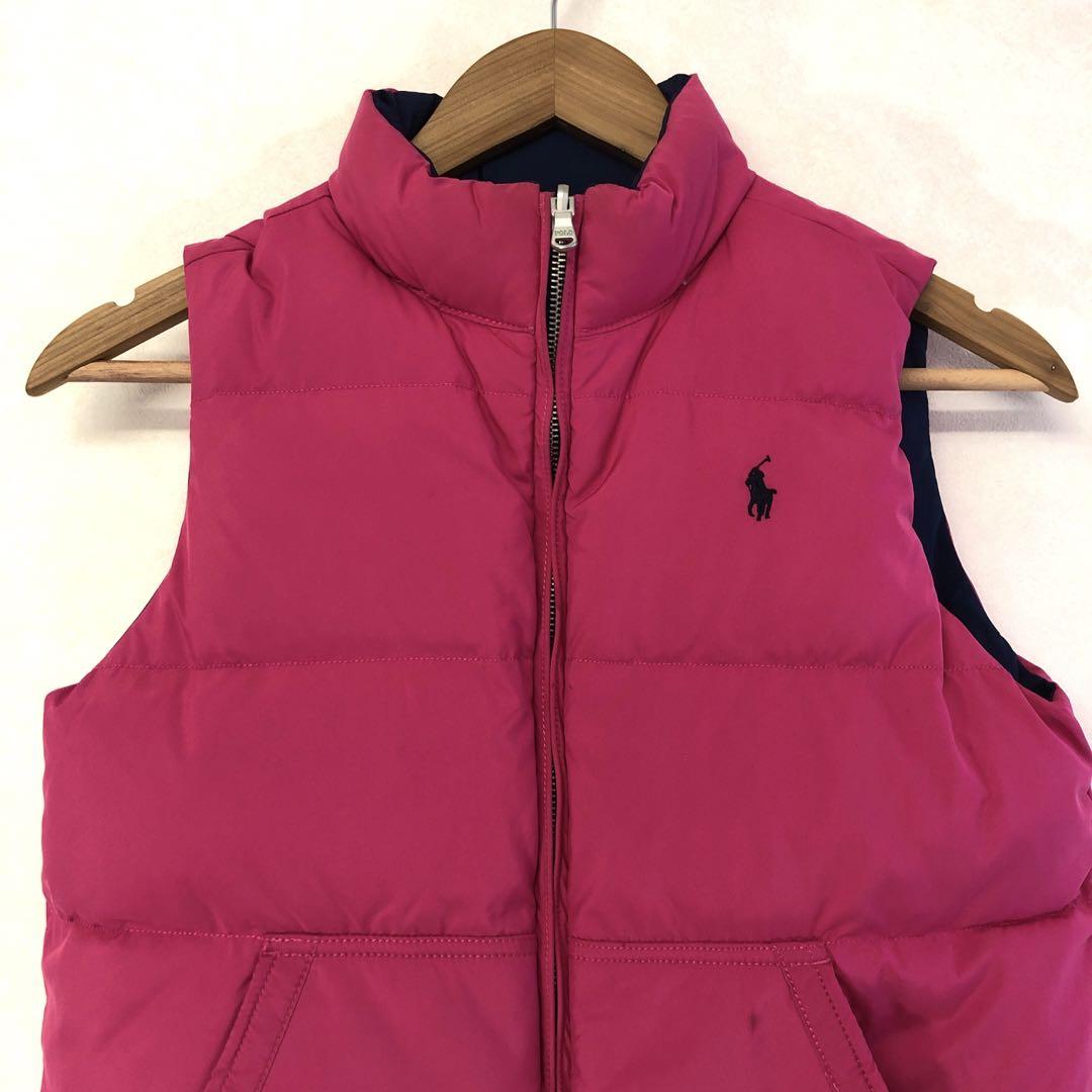 ポロ ラルフローレン Polo リバーシブル ダウン ベスト 150