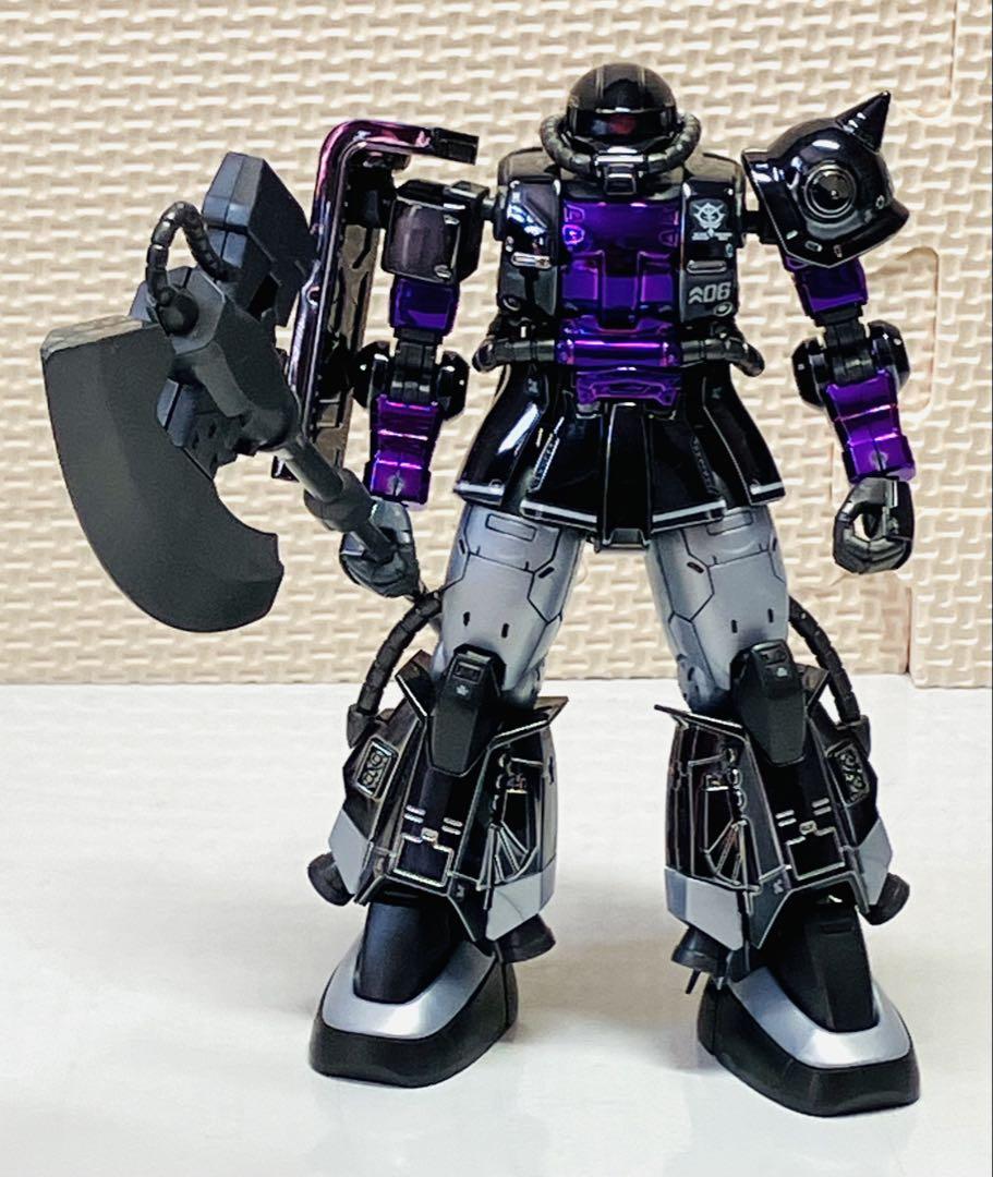 ガンプラ HG 1/144 高機動型ザクⅡ 黒い三連星 メタリック ジャンク品