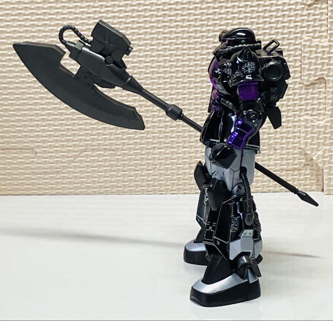 ガンプラ HG 1/144 高機動型ザクⅡ 黒い三連星 メタリック ジャンク品