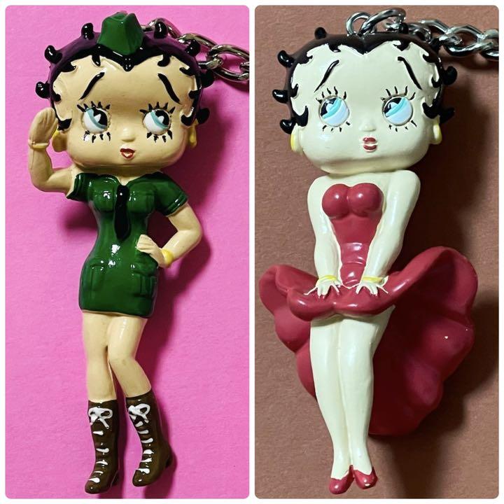 Betty Boop ベティ ブープ キーホルダー 新品 2個セット AM Dm - メルカリ Betty Boop ベティ ブープ キーホルダー 新品 2個セット AM Dm - メルカリ
