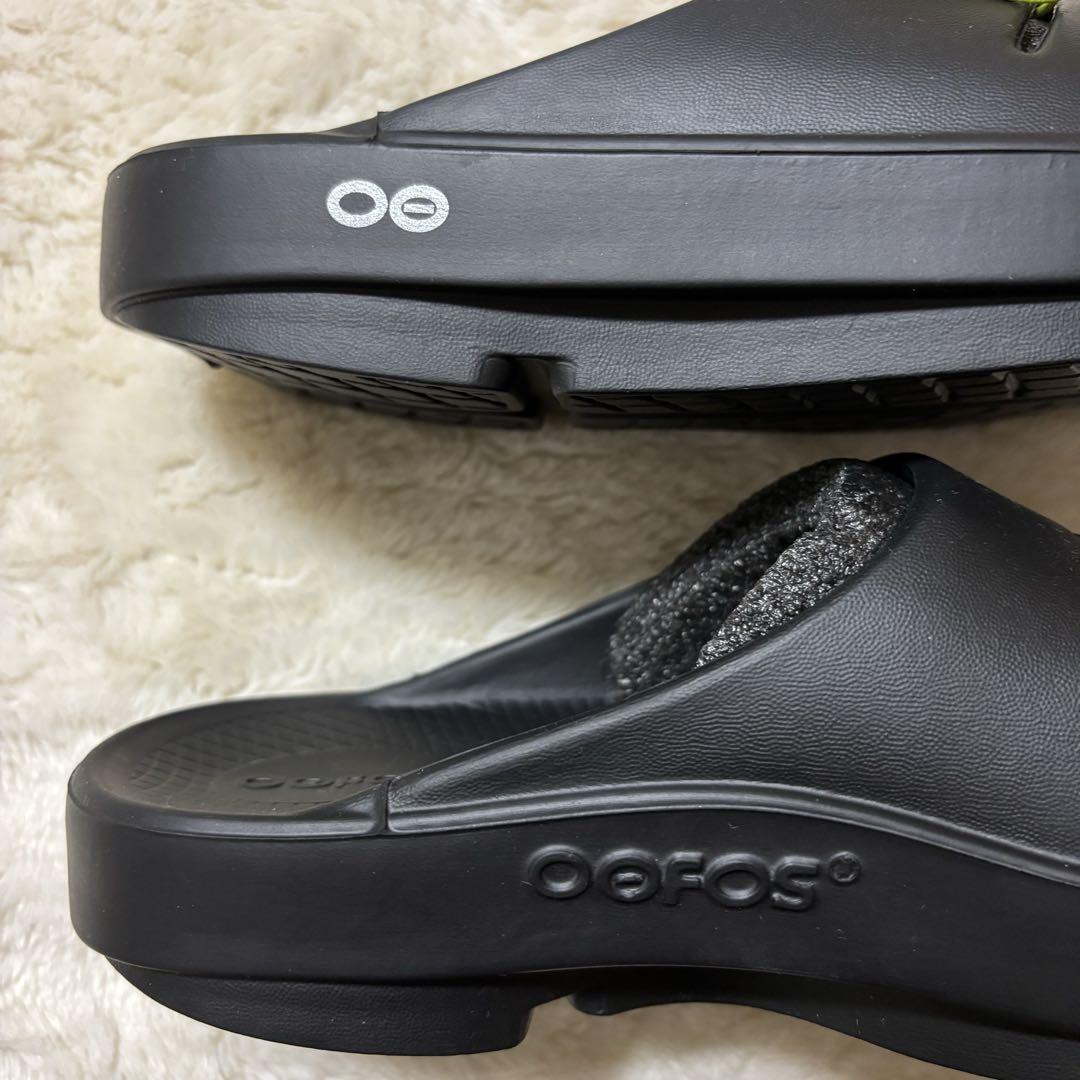 OOFOS ウーフォス OOAHH ウーアー リカバリーサンダル ブラック 37
