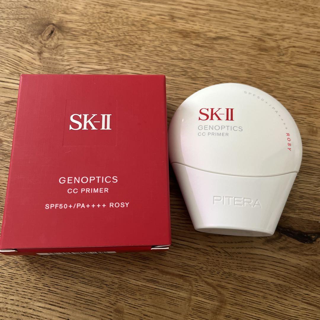 SK-II 正規品ジェノプティクス ccプライマー ロージーピンクSPF50 SK-II ジェノプティクス CC プライマー ロージーピンク - メルカリ