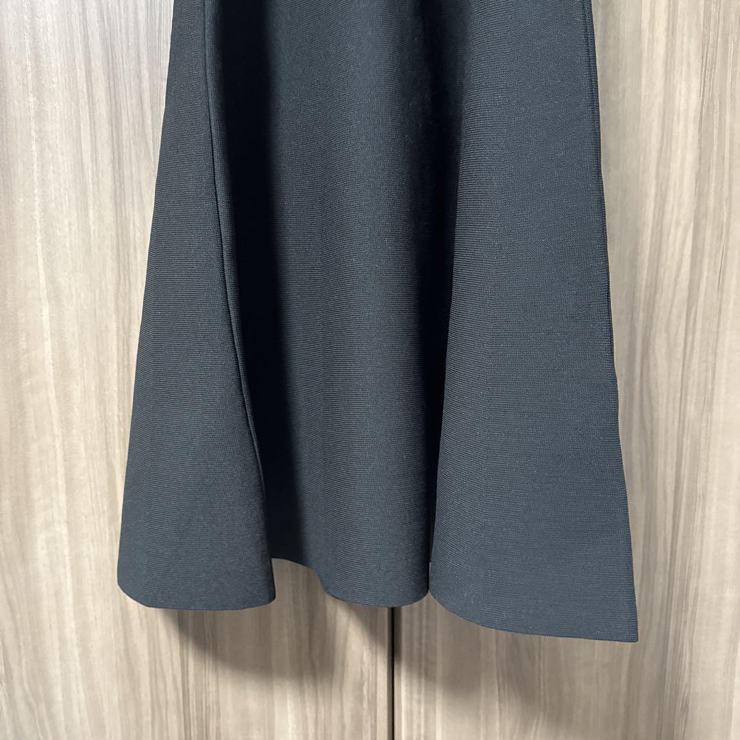 Seventen by mihokawahito バックパールワンピース BLK