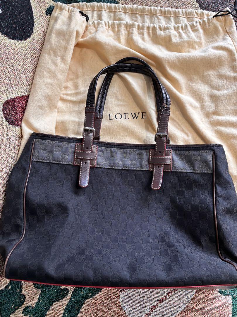 LOEWE ブラック トートバッグ 大きめ