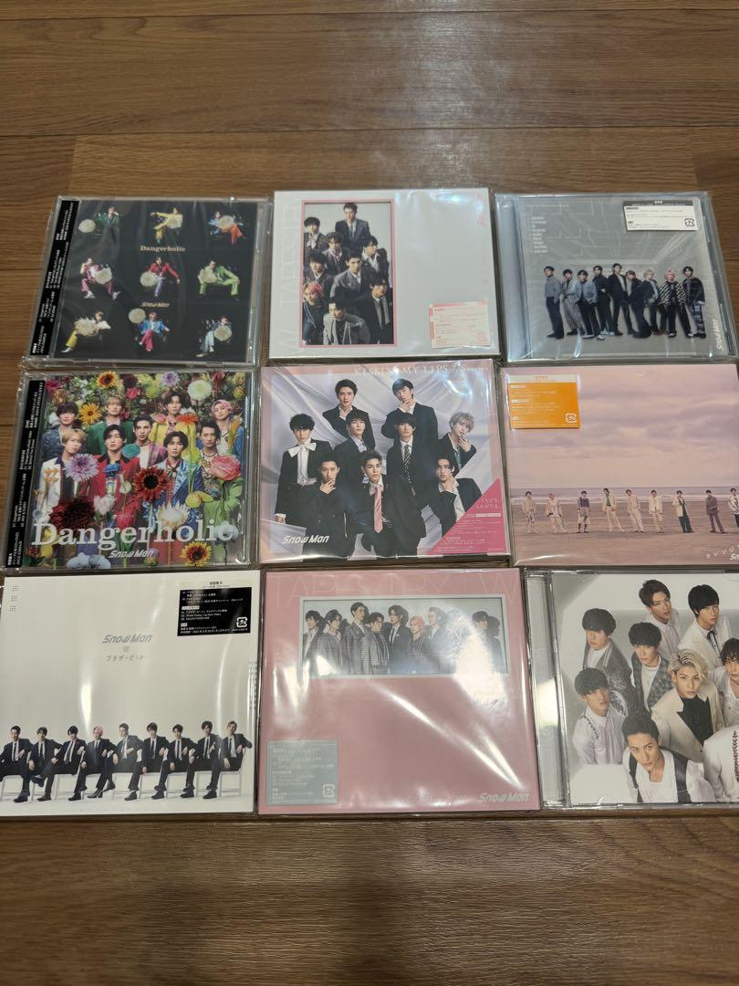 Snow Man CD DVD Blu-ray まとめ売り SnowMan CD、Blu-rayまとめ売り！ 全形態特典付き！ - アイドル