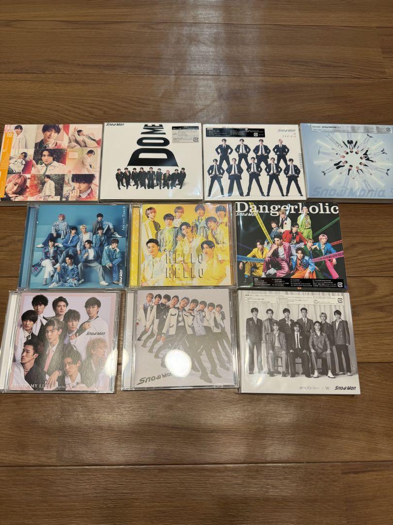 Snow Man CD DVD Blu-ray まとめ売り SnowMan CD、Blu-rayまとめ売り！ 全形態特典付き！ - アイドル