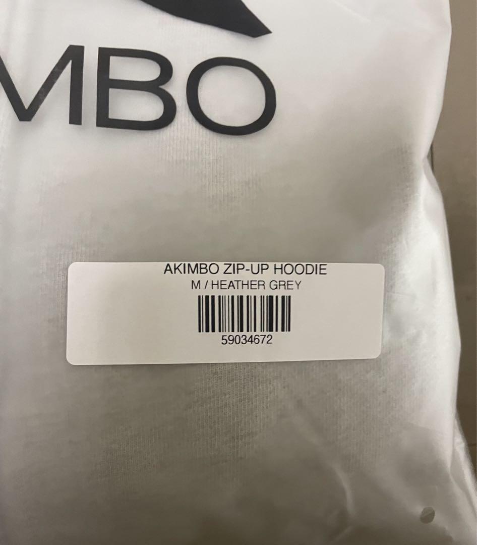 トップス AKIMBO ZIP-UP HOODIE