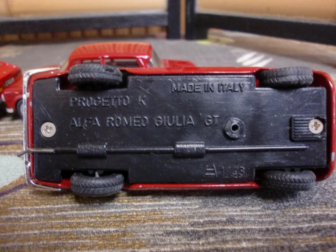 1/43 PROGETTO K 　　ALFA ROMEO GIULIA GT　他