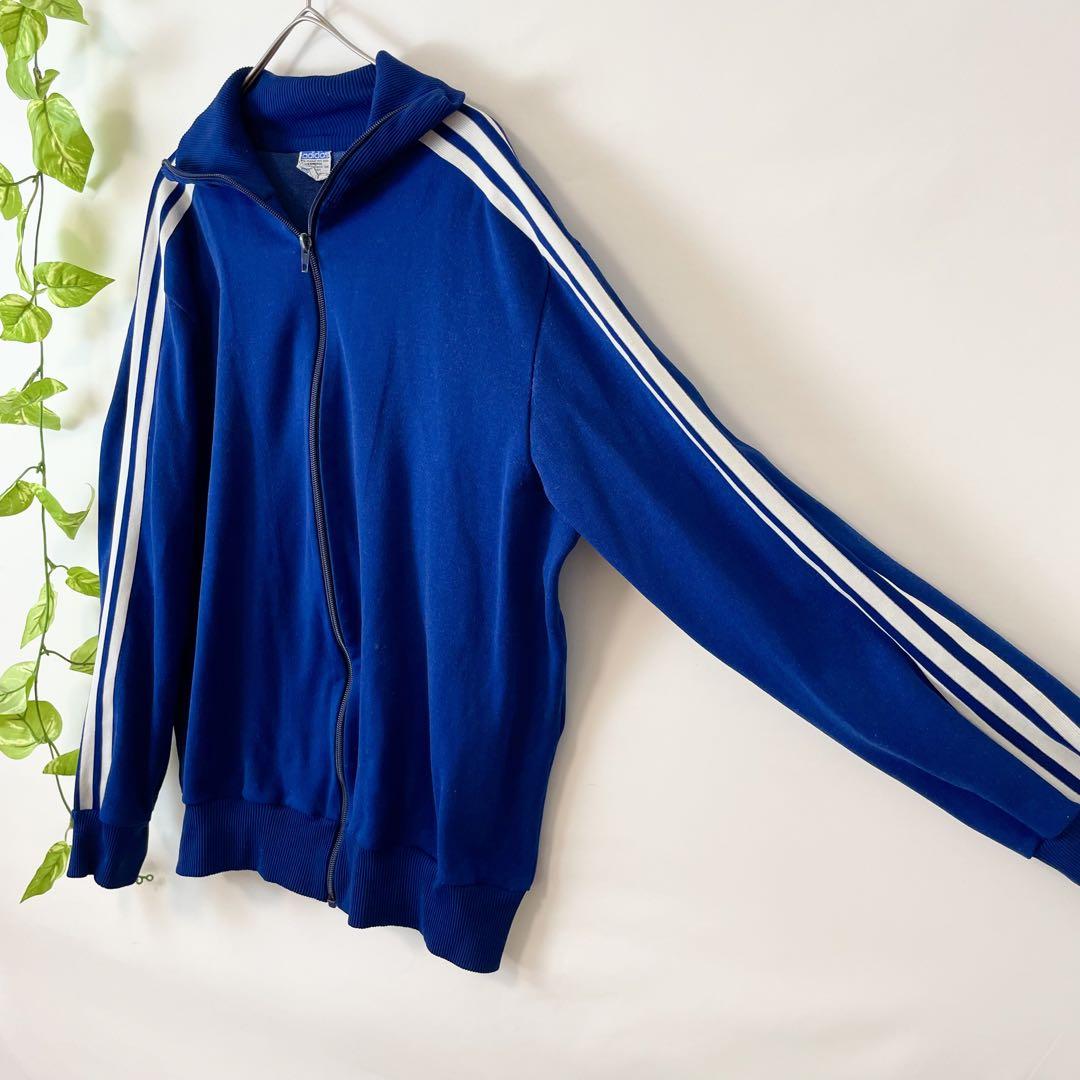 60s adidas 希少トラックジャケット サイズ6 号　ロゴなし　西ドイツ 60s adidas 希少トラックジャケット サイズ6 号 ロゴなし