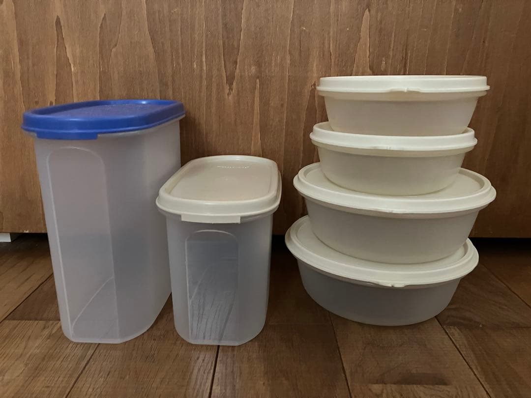 タッパーウェア MM楕円ハンディボールSSセット クリアメイト フリーザーメイト