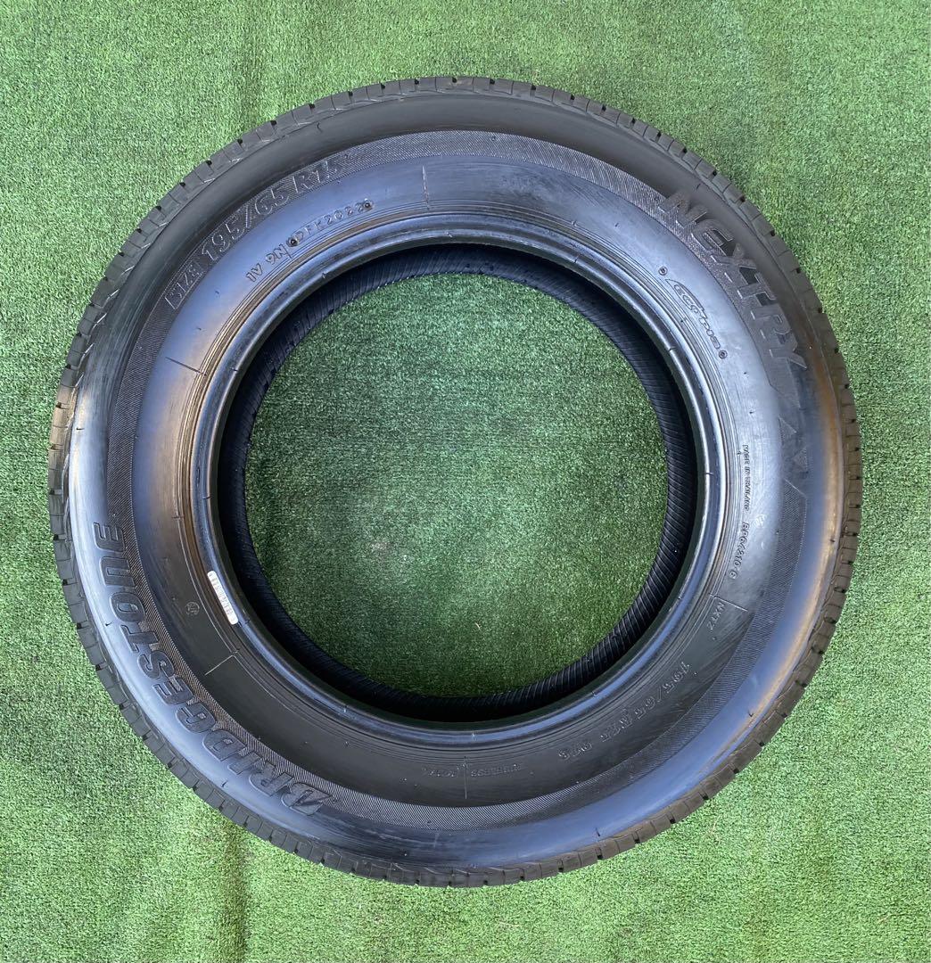 ブリヂストン ネクストリー．195/65R15．22年製．9分山．4本　セット．