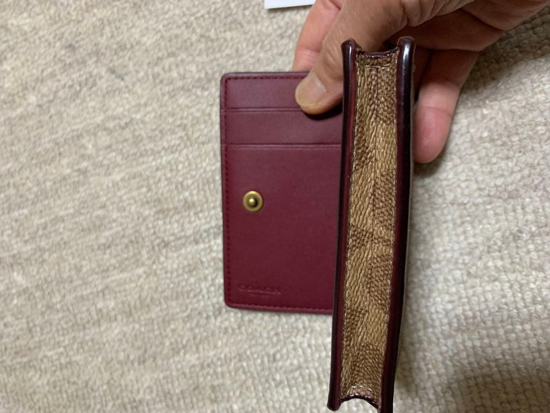 コーチカードケース名刺入れ コーチカードケース名刺入れ