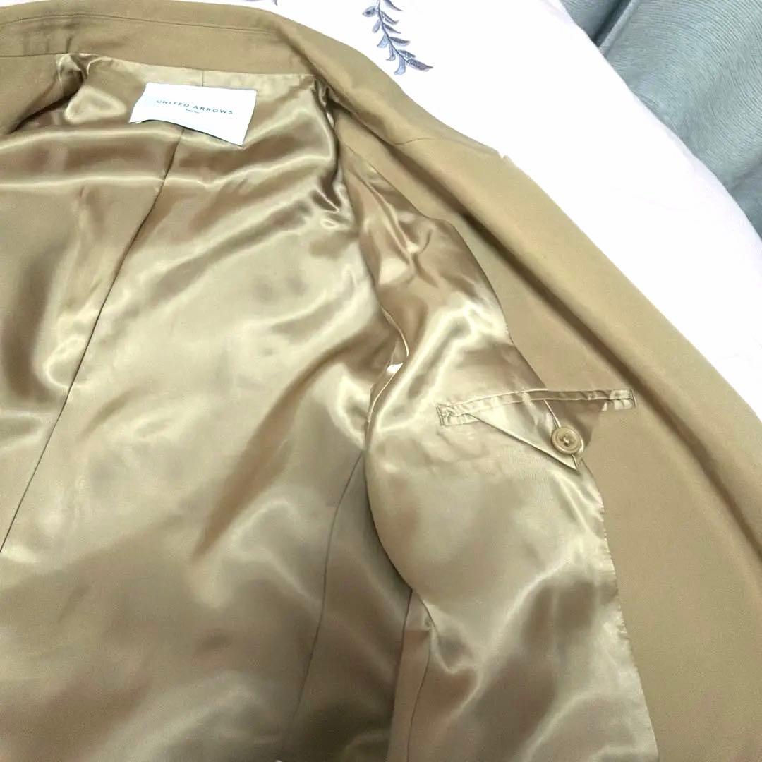 UNITED ARROWS ベージュ テーラードジャケット UNITED ARROWS ベージュ テーラードジャケット