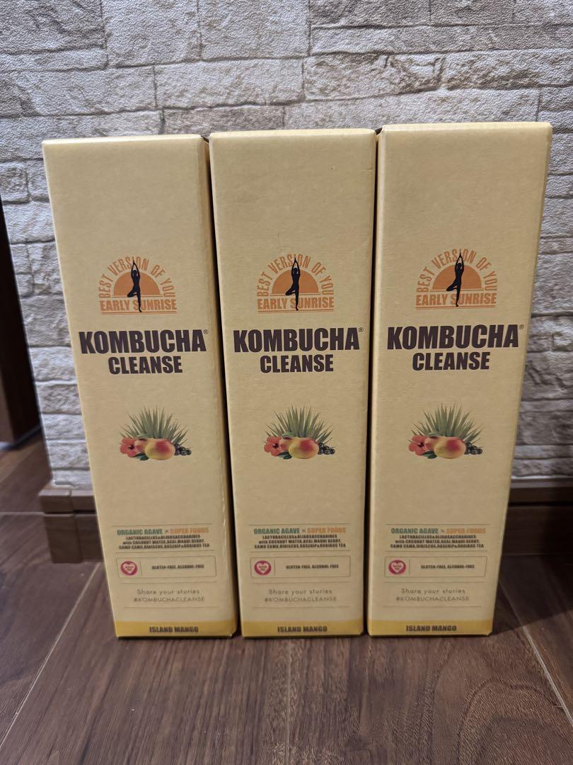 コンブチャクレンズKOMBUCHA CLEANSE 720ml×3本セット