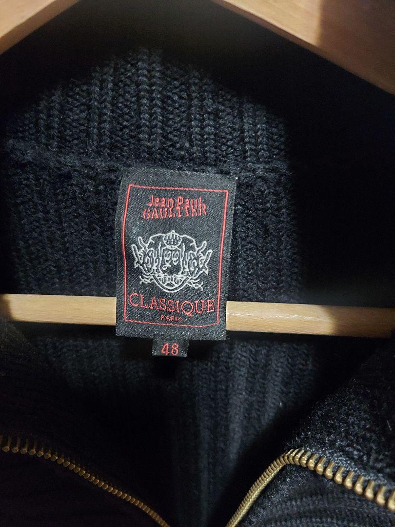 Jean Paul Gaultier 細身セーター48 Jean Paul Gaultier CLASSIQUE 48 ジップセーター