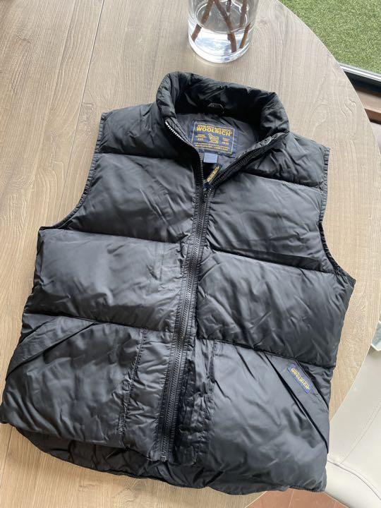 美品　ウールリッチwoolrich ダウン　ベスト　canadagoose
