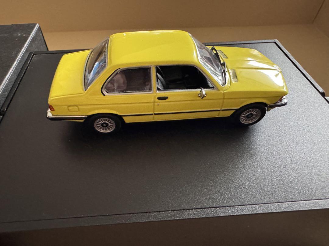 BMW E21 イエローミニカー 1/43