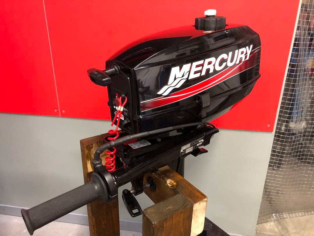 マーキュリー 2馬力船外機 スロットル化キット