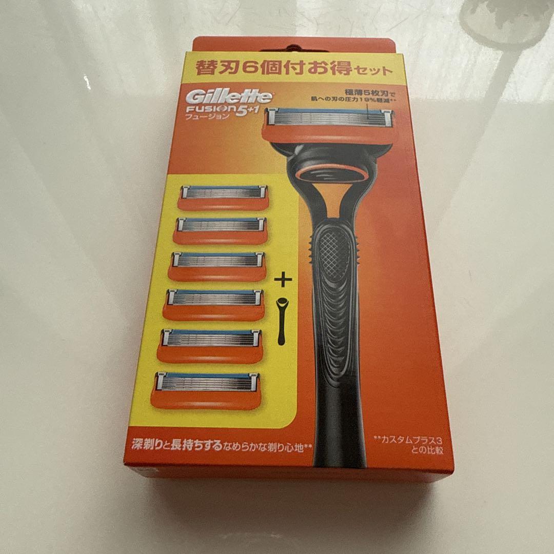 Gillette Fusion 5+1 替刃6個セット - メルカリ