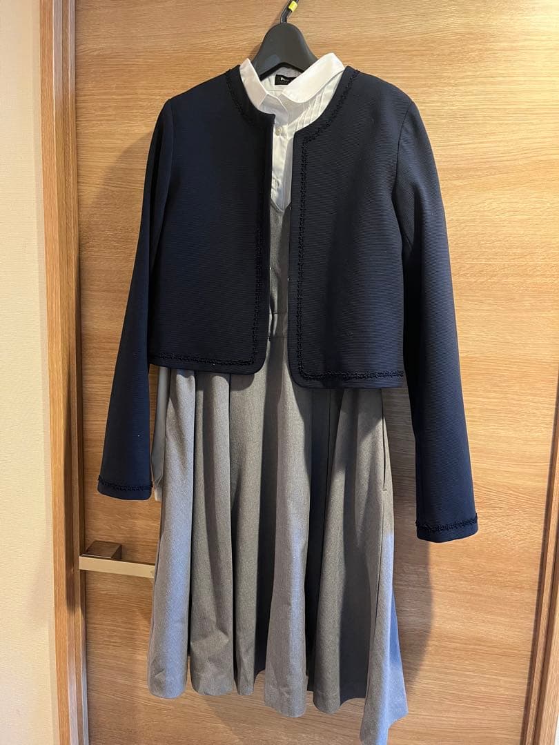 ポンポネットジュニア　ワンピースセットLLサイズ（165cm）お受験 卒服