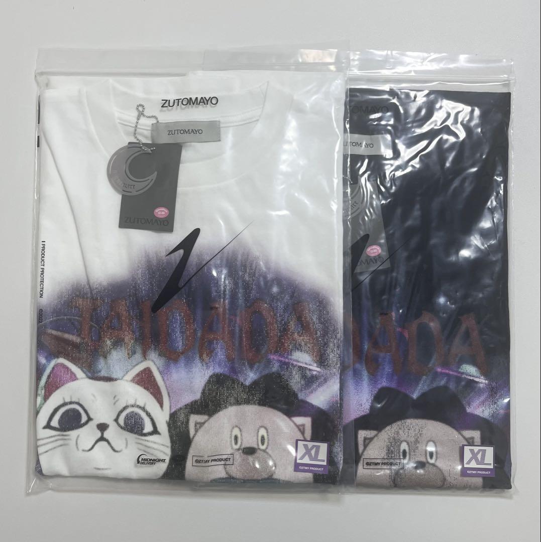 ずっと真夜中でいいのに。 TAIDADA ヴィンテージTシャツ 白 M