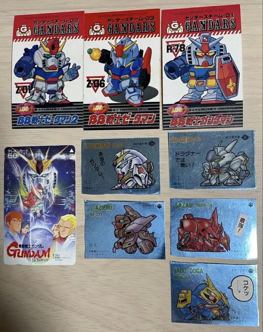 ガンダムジャンク ヘッドヒーローズ　ガン消　カード　クッション　ボトムズフィアナ
