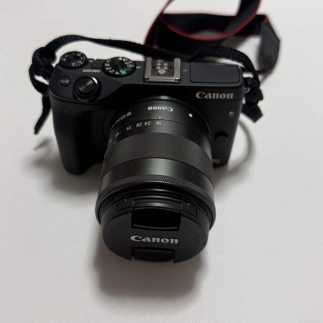 Canon キャノン　EOS M3 EF-M18-55IS STM ブラック