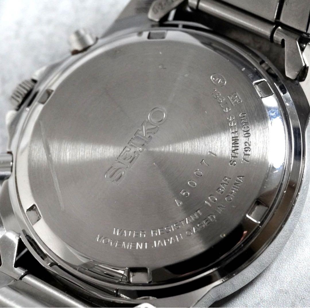 逆輸入 SEIKO セイコー 100m クロノグラフ メンズ 腕時計 クォーツ