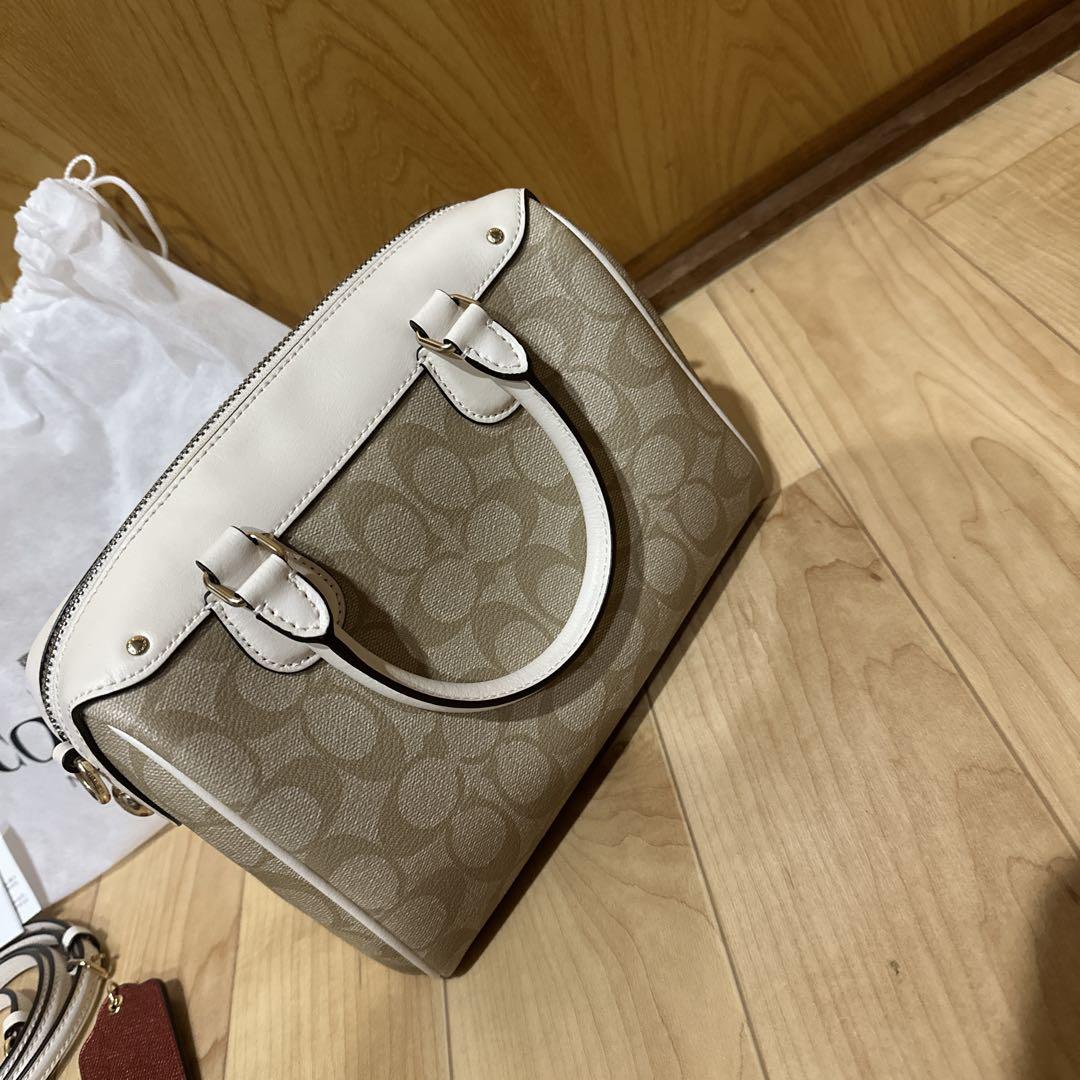 【美品】coach ハンドバッグ　ショルダーバッグ