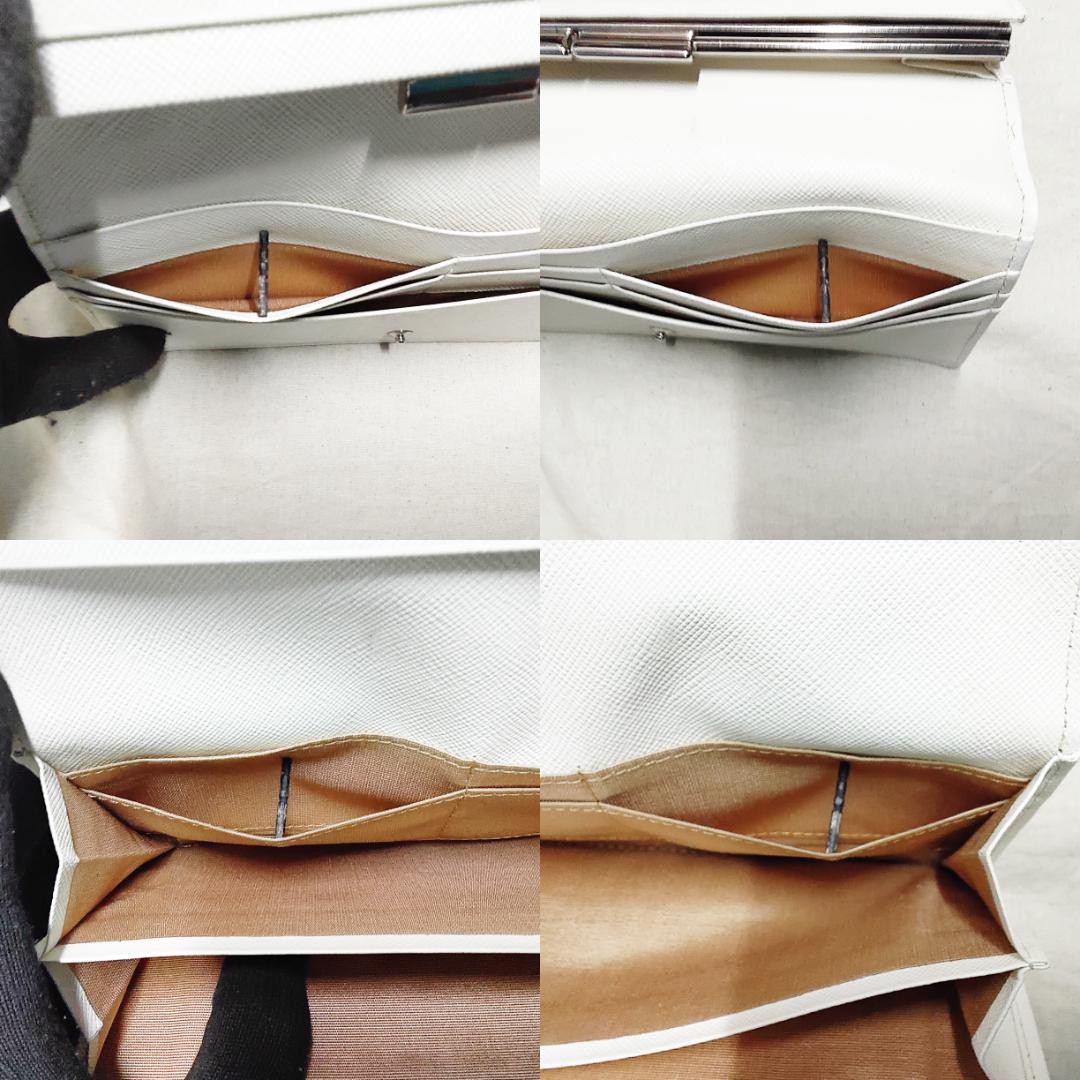 良品 BURBERRY がま口 バーバリー 長財布 ノバチェック キャンバス